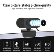1080P Microphone Rotatable Cameras